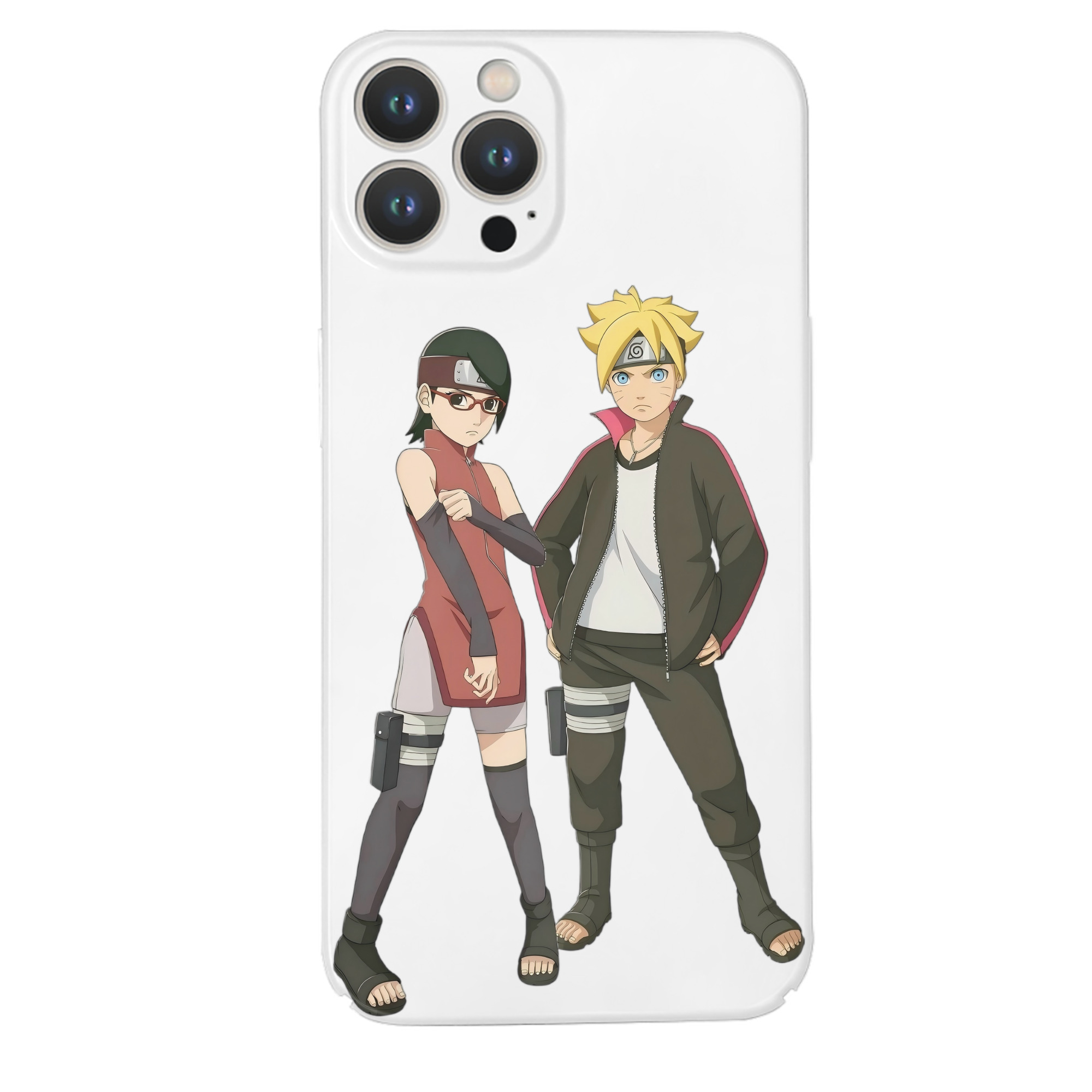 （画像用） NARUTO -ナルト- うずまき ボルト Uzumaki Boruto 【iPhone 14シリーズ対応】ハードケース